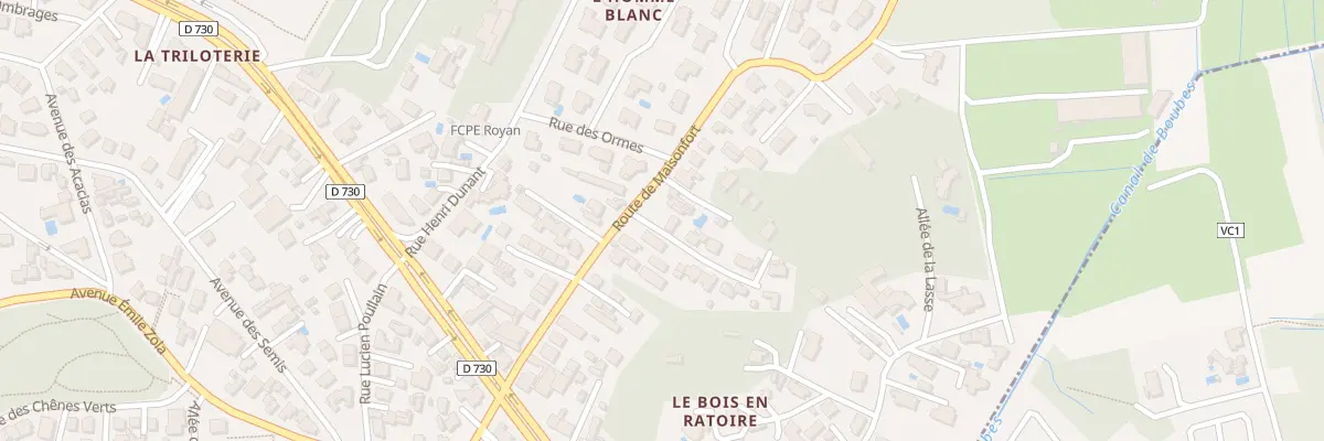 Plan du 31 Rte de Maisonfort à Royan