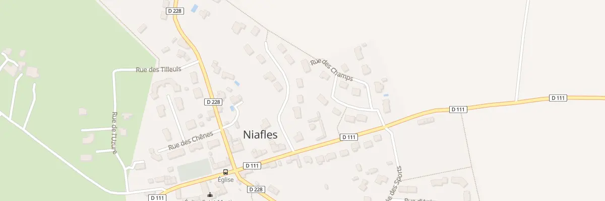 Plan du 4 Rue du Roquet à Niafles