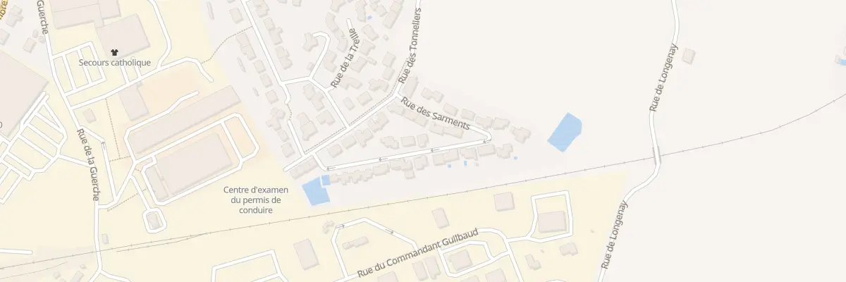 Plan du 11 Rue des Sarments aux Herbiers