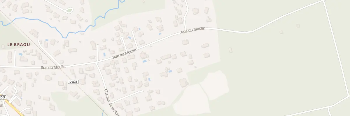 Plan du 26B Rue du Moulin à Audenge