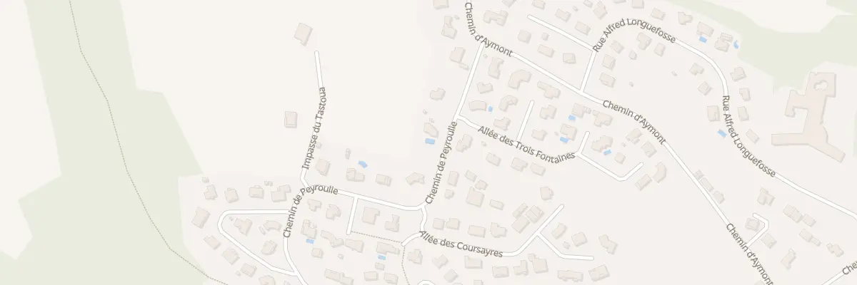 Plan du 541 Chem de Peyroulie à Pouillon