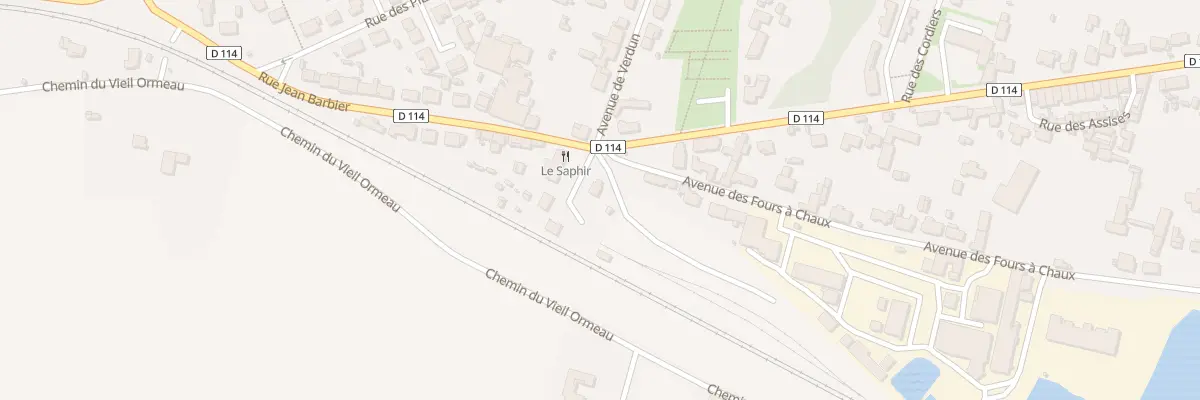 Plan du 9 Pl de la Gare à Marans