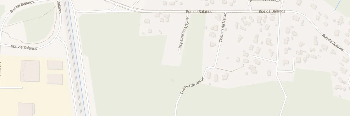 Plan du 6 Imp Mayne au Teich