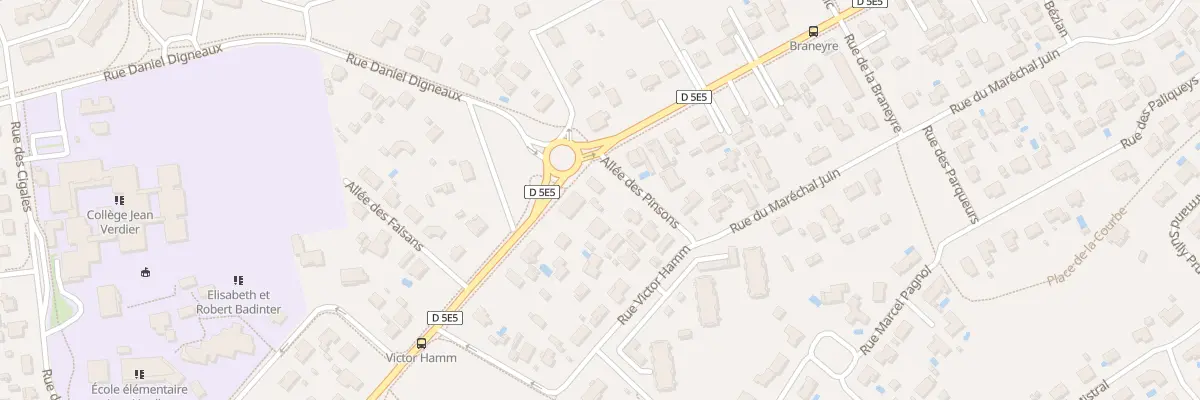 Plan du 40 Rte de Bordeaux à Audenge