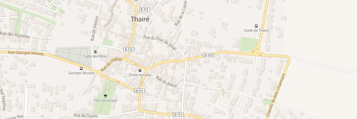 Plan du 5B Rue Trêve de la Rochelle à Thairé