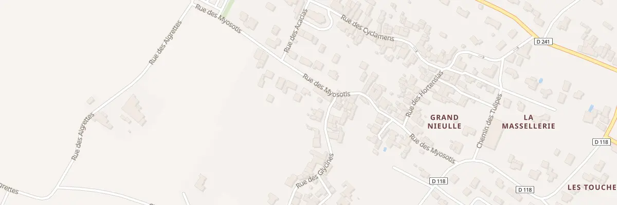 Plan du 2B Rue des Glycines à Nieulle-sur-Seudre
