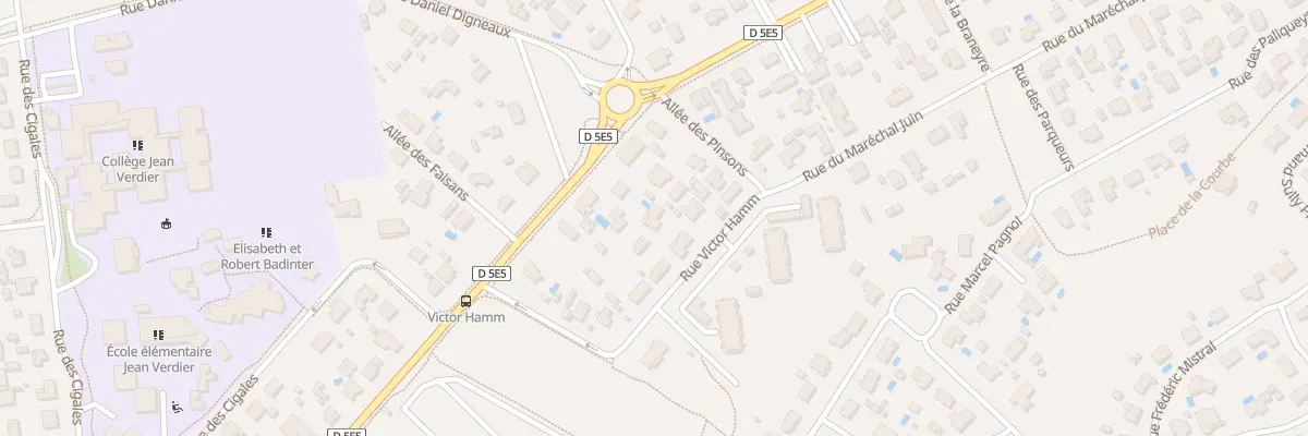 Plan du 9 Rue Victor Hamm à Audenge