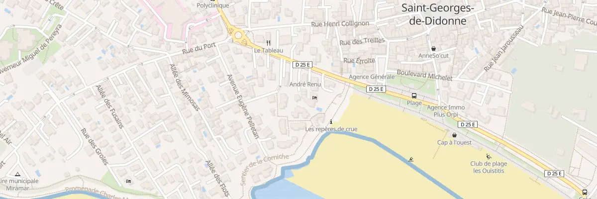 Plan du 9 Bd du General Frenal à Saint-Georges-de-Didonne
