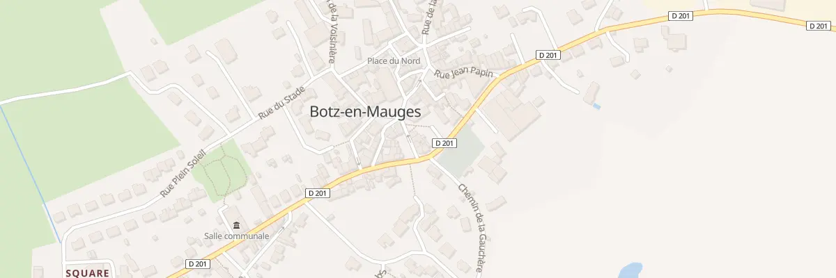 Plan du 8 Rue du Chanoine Deveau à Mauges-sur-Loire