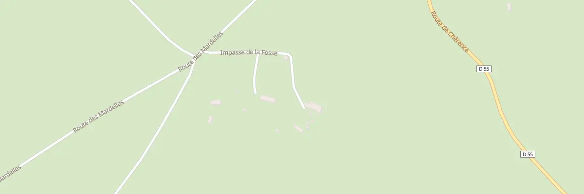 Plan du 5117 La Fosse à Perriers-en-Beauficel