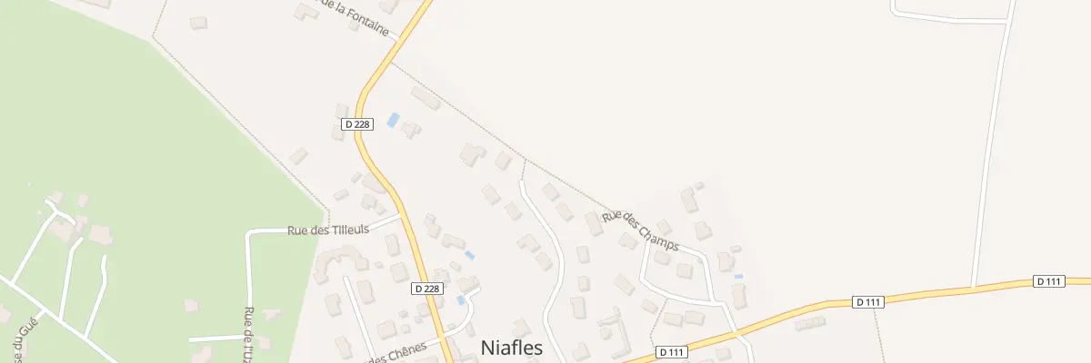 Plan du 10 Rue du Roquet à Niafles