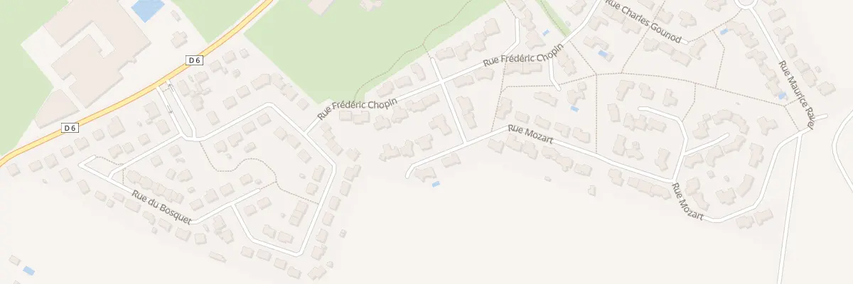 Plan du 5 Rue mozart à Chanverrie