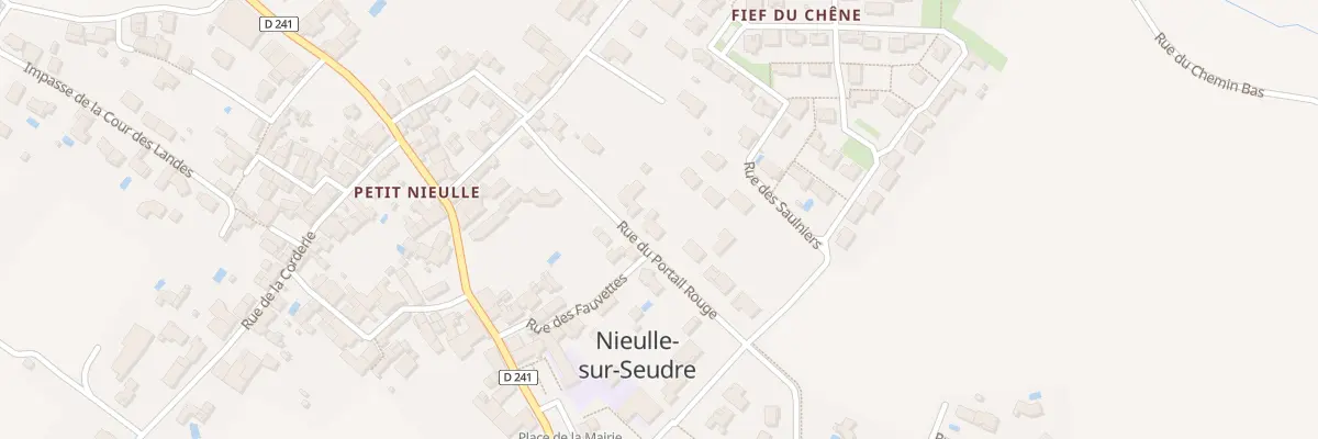 Plan du 9 Rue du Portail Rouge à Nieulle-sur-Seudre