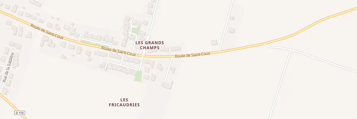 Plan du 48 Rte de Saint Coux à Sainte-Soulle