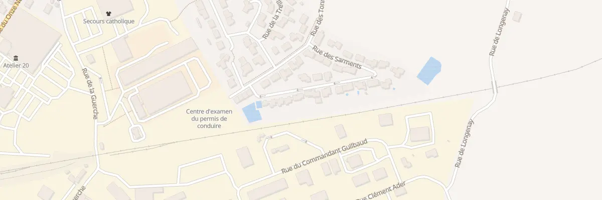 Plan du 32 Rue des Sarments aux Herbiers