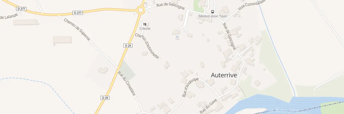 Plan du 4 Lot Arbourette à Auterrive