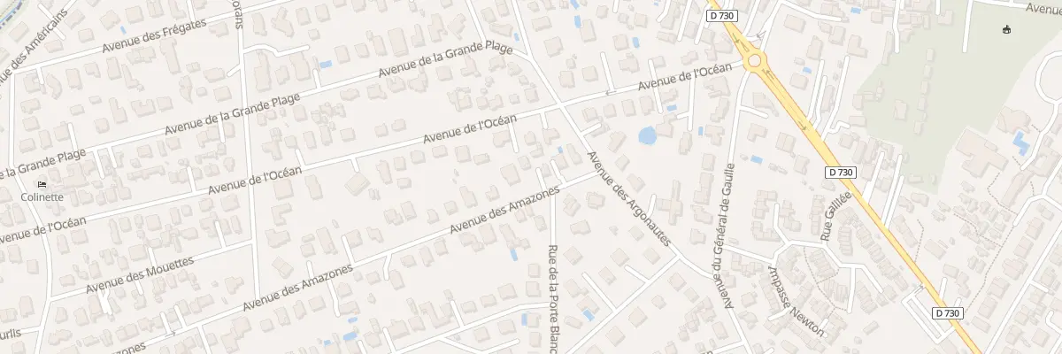 Plan du 59 Av des Amazones à Saint-Georges-de-Didonne
