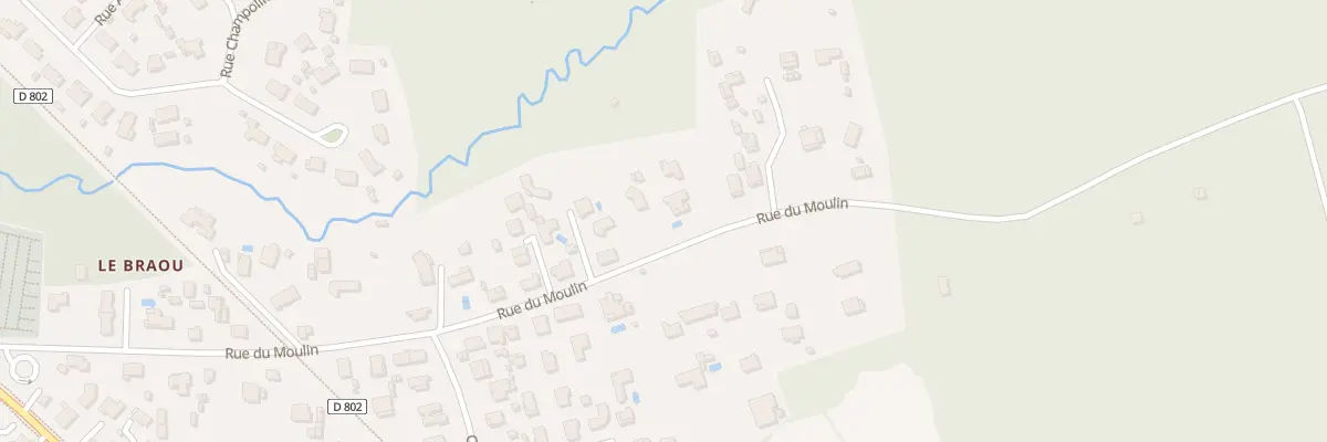 Plan du 27E Rue du Moulin à Audenge