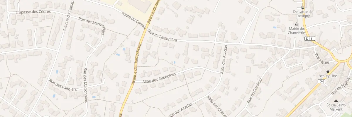 Plan du 41 Rue de livonnière à Chanverrie