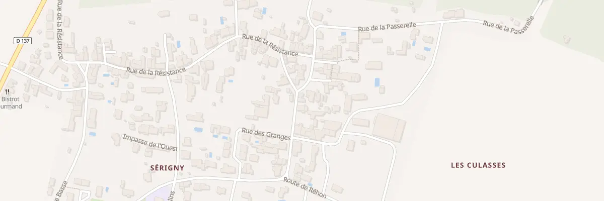 Plan du 6 Rue des Gds Maisons à Andilly