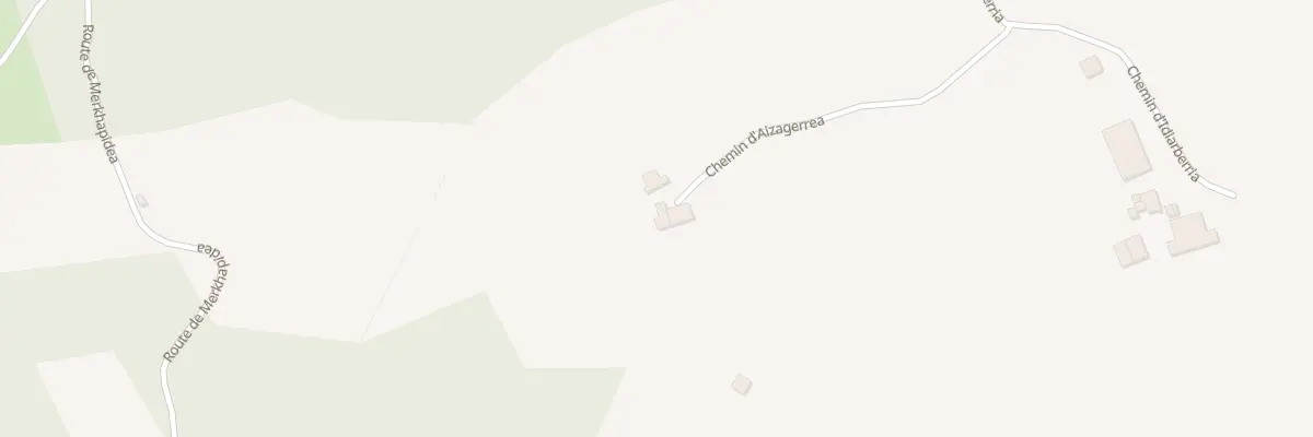 Plan du 320 Che d’Aizagerrea à Pagolle