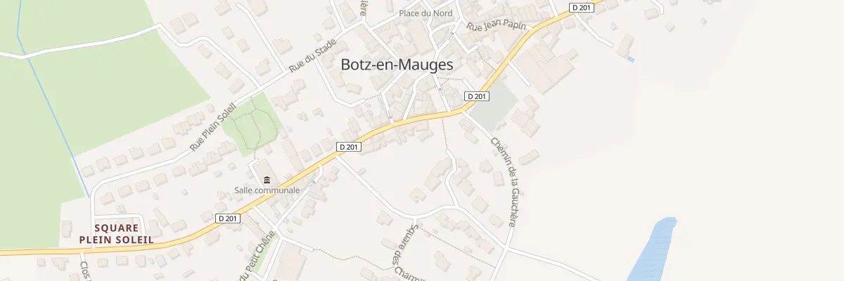 Plan du 4 Rue de la Croix Baron (Botz) à Mauges-sur-Loire