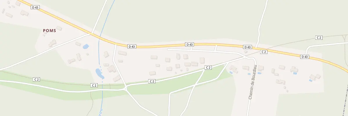 Plan du 4534 Rte d’Ychoux à Parentis-en-Born