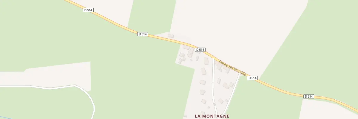 Plan du 5084 La Montagne à Cricqueville-en-Bessin