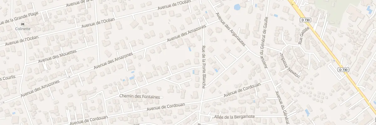 Plan du 29 Av des Rosiers à Saint-Georges-de-Didonne