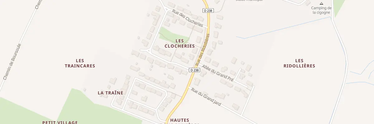 Plan du 19 Rue des Clocheries à Beaugeay