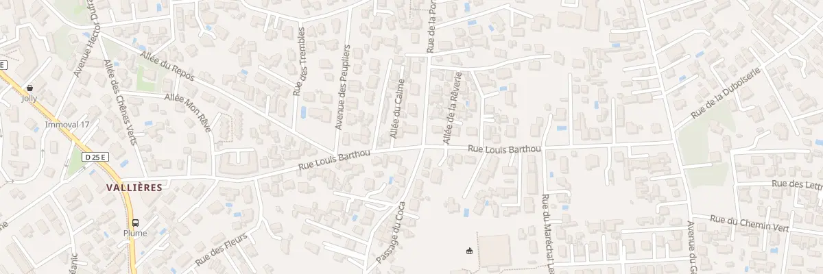 Plan du 36 Rue Louis Barthou à Saint-Georges-de-Didonne