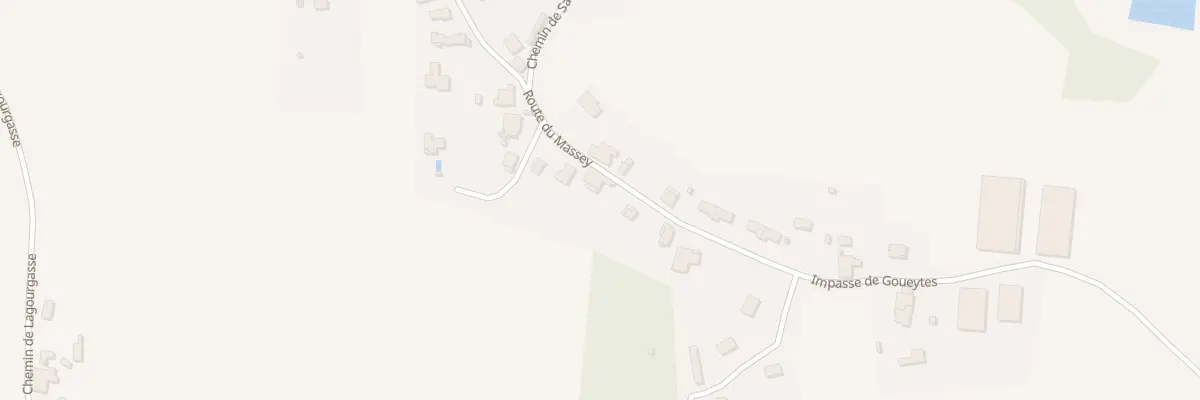 Plan du 336 Rte du Massey à Saint-Cricq-du-Gave