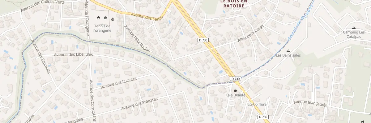 Plan du 23 Av du Petit Parc à Royan