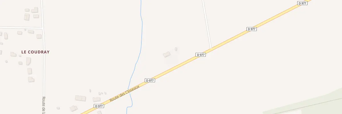 Plan du 38 Rte des Closeaux - Fontenay à Romagny Fontenay