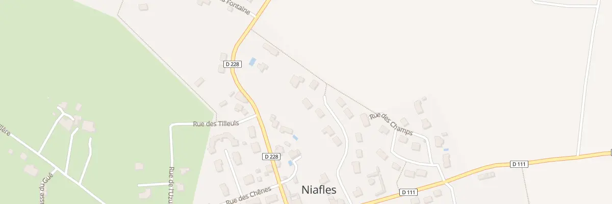 Plan du 7 Rue du Roquet à Niafles