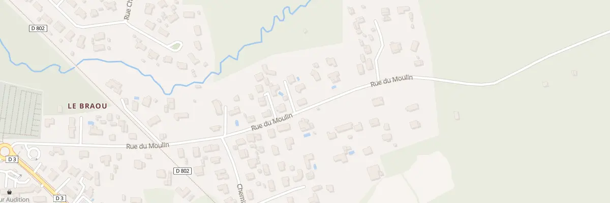 Plan du 27 Rue du Moulin à Audenge