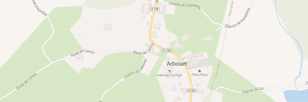 Plan du 3321 Rte de Labastide à Arbouet-Sussaute