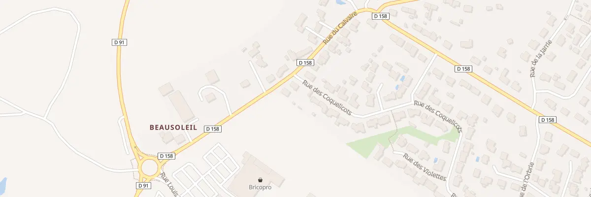 Plan du 61 Rue du Calvaire (St Andre à Sèvremoine