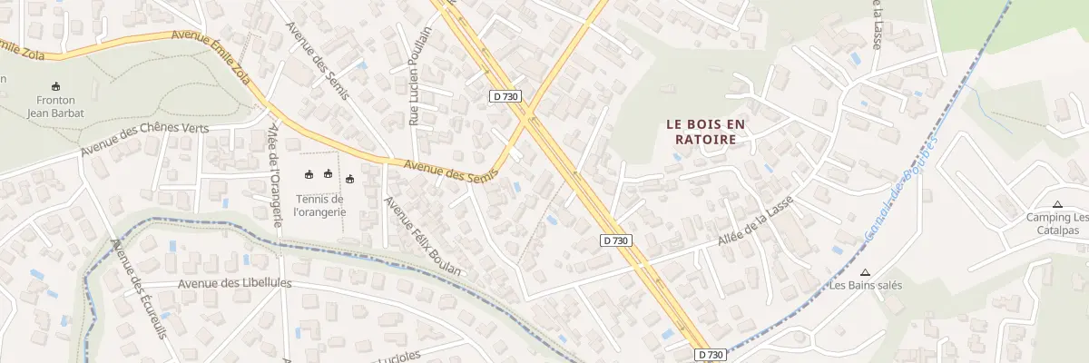 Plan du 101 Av Aliénor d’Aquitaine à Royan