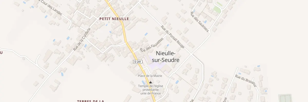 Plan du 6 Rue des Fauvettes à Nieulle-sur-Seudre