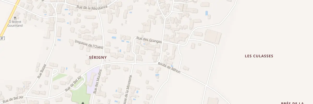 Plan du 1 Rue des Gds Maisons à Andilly