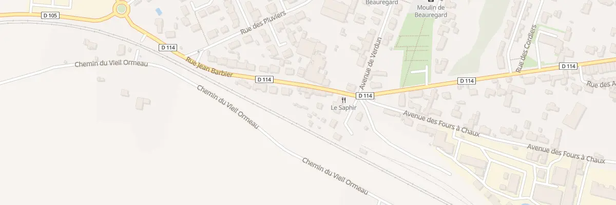 Plan du 6 Rue Jean Barbier à Marans