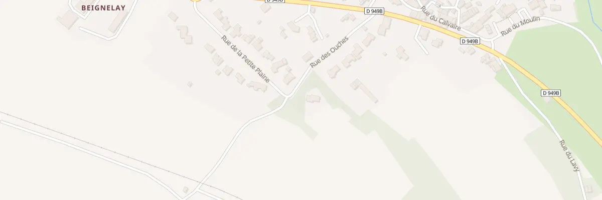 Plan du 9 Rue des ouches à Chantonnay