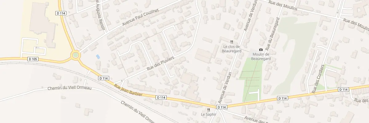 Plan du 8 Rue des Pluviers à Marans