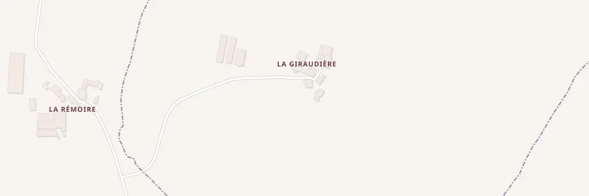 Plan du 3 La Giraudière à Saint-Aubin-des-Ormeaux