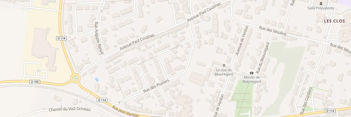 Plan du 8 Rue des Albatros à Marans