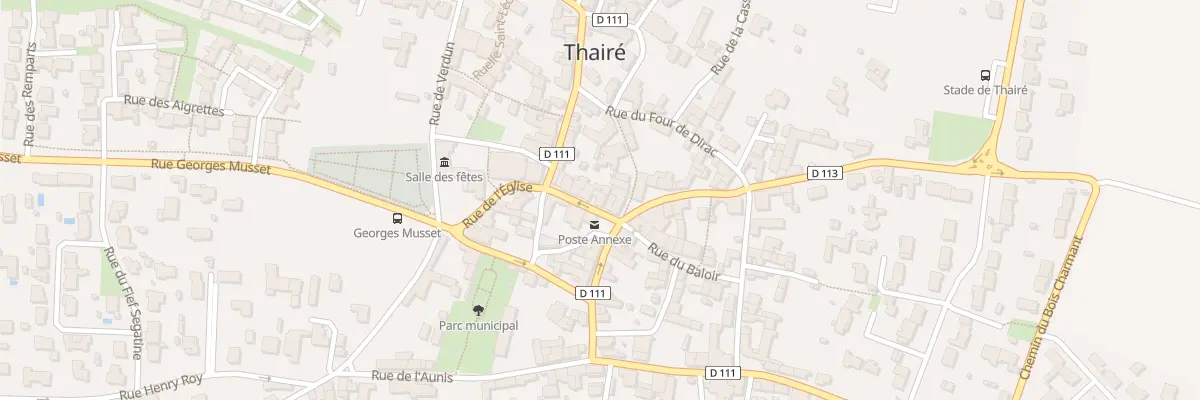 Plan du 9 Rue Jean Coyttar à Thairé