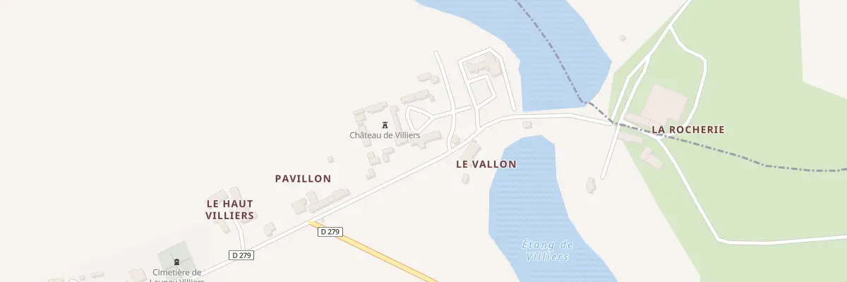 Plan du 21 Le Hameau du Pavillon à Launay-Villiers