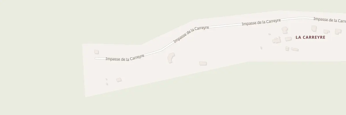 Plan du 13A Rte de la Carreyre au Temple