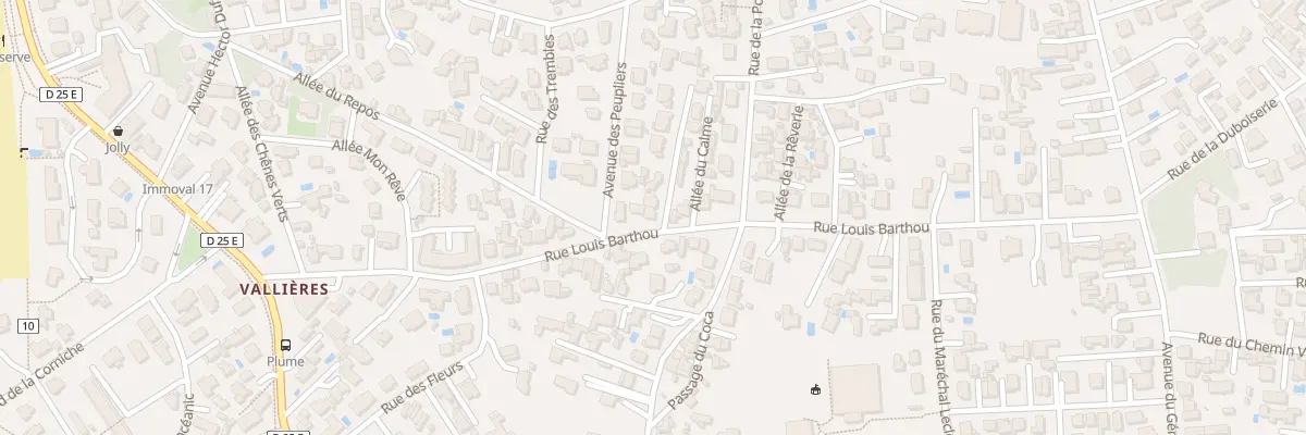 Plan du 42 Rue Louis Barthou à Saint-Georges-de-Didonne